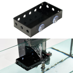 Swirge aquarium filter baffle with suction cup for secure mounting and calmer water flow.