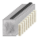 Switior large filter cartridge compatible with Aqueon QuietFlow for easy replacement.