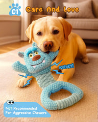 Swooflia Tug of War Toy double-stitched durability supports longer fetch and tug.