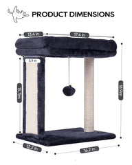 SYANDLVY cat tree base stability ensures safe climbing in small spaces