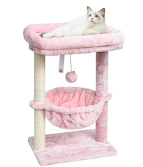 SYANDLVY small cat tree top perch offers a comfortable resting spot for indoor cats