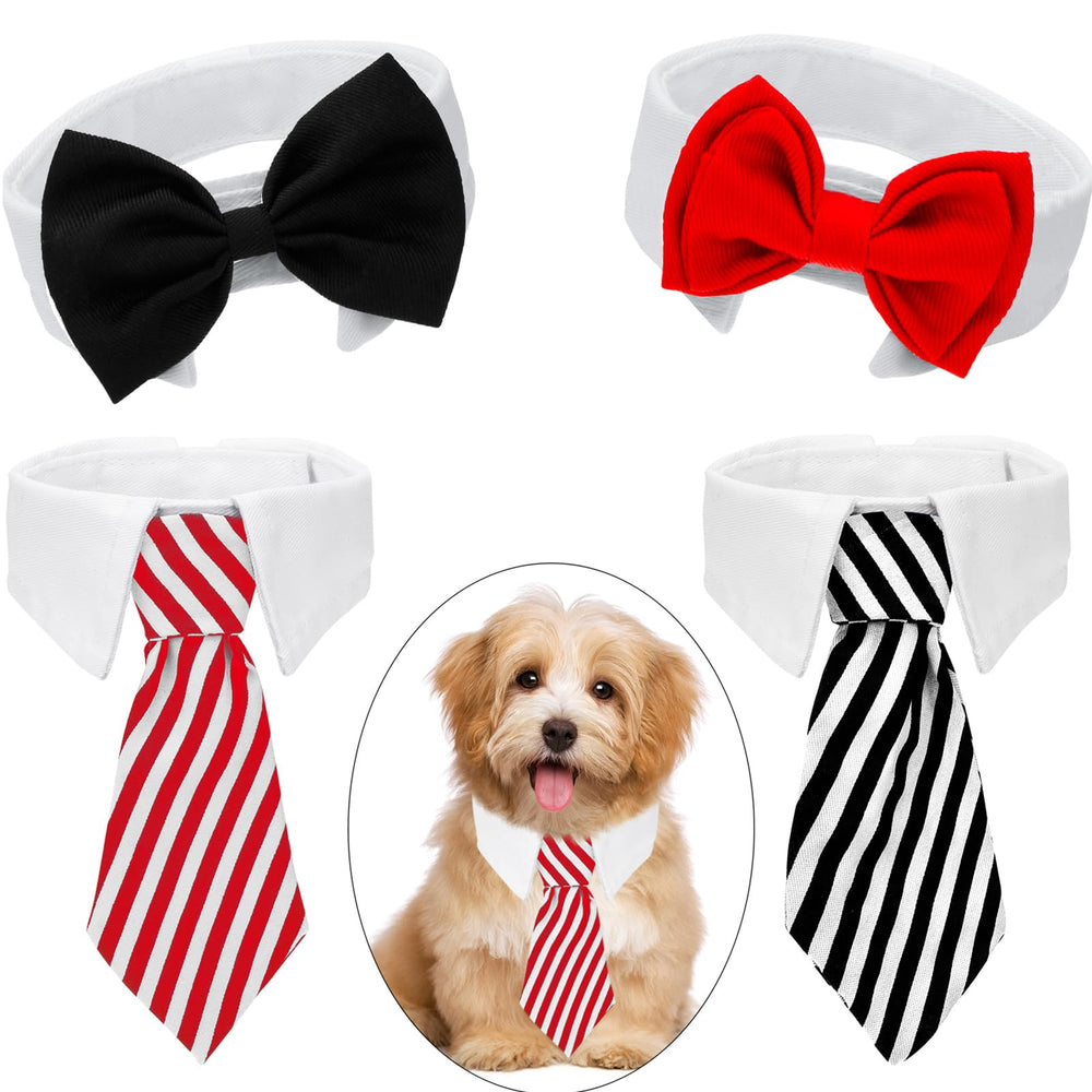 Syhood pet bow tie in black with adjustable closure for comfortable daily wear.