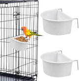 Symphonyw bird feeder set 2pc provides convenient feeding for seed-loving small birds.