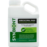 SYNBIONT AGRICULTURAL WASH gallon bottle for multipurpose cleaning around stables.