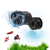 SYSENCIAGA aquarium wave maker 2100gph in action showcases strong water circulation for healthy tank