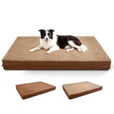 Sytopia dog bed cover close-up, showcasing washable design for easy cleaning and odor control.