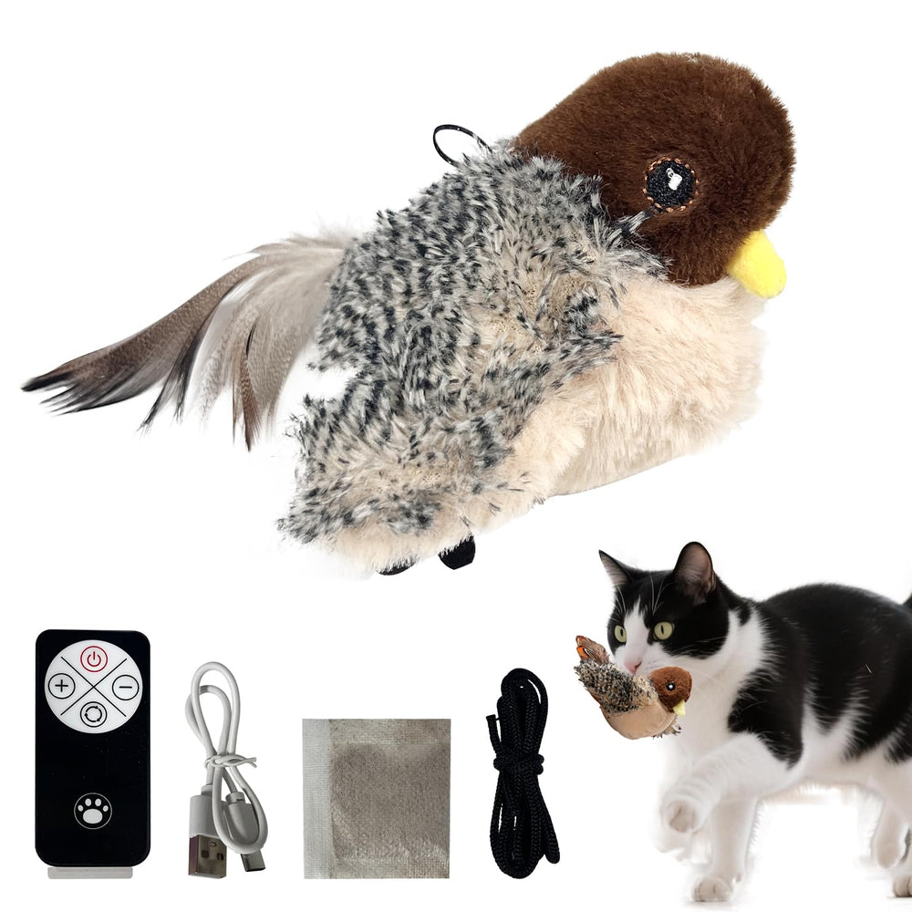 SZJMAO rechargeable flapping-bird toy demonstrates lifelike motion for interactive play