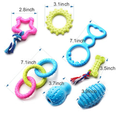 SZKOKUHO puppy ring toy supports interactive chew and gentle tug play.