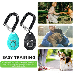 SZO two-clicker training kit provides consistent cues for training.