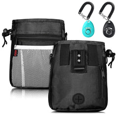 SZO dog treat pouch worn with shoulder strap for hands-free training