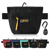 SZO dog treat pouch with magnetic closure enabling quick treat access during training.