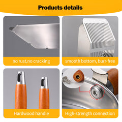 TabifurKitc 40% thicker sides add durability during heavy use