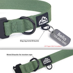 Tacwild dark-green closeup highlights premium nylon and sturdy stitching for daily adventures.