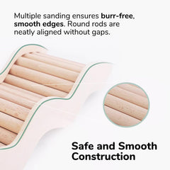 Tafit hamster ladder edge polished features smooth edges for safe climbing.