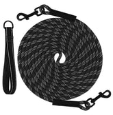 Taglory long training leash padded-handle for comfortable grip during long walks.