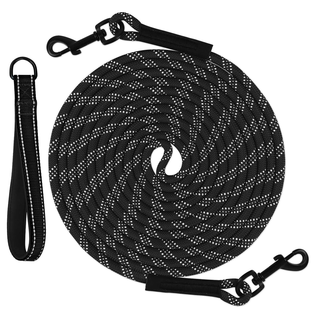Taglory long training leash with removable padded handle provides comfortable grip during extended training sessions.