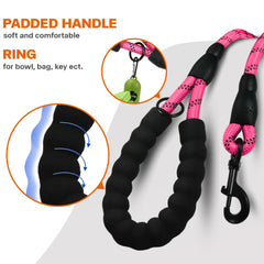 Taglory rope dog leash durable rock climbing rope for daily adventures