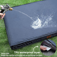 Tail Stories washable cover highlights easy-clean, waterproof protection for mess-free maintenance