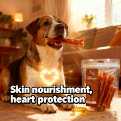 TailParty Turkey Tendons taurine formula, highlights heart-supporting and vitality benefits