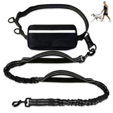 TAIMUTTAL hands-free leash with 360° swivel reduces tangling on walks