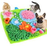 TAIMUTTAL snuffle mat for dogs calms pets and slows eating during meals