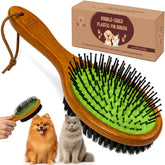 TAKAVU pin & bristle brush detangling side for mats and loose hair