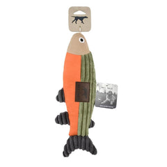 Tall Tails plush fish toy ideal for fetch and cozy companionship.