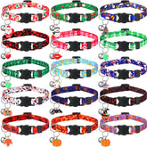Talltalk holiday cat collars packaging shows festive varieties for photo-worthy holiday moments.
