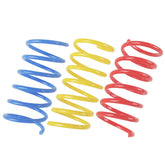 Tamu Style Cat Spring Toys blue coils for lively chasing and interactive play.