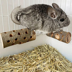 TANOMA Apple Wood enrichment-toy: natural, safe play for rabbits, hamsters, and other small pets.