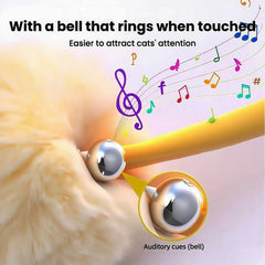 taoleon leaping cat spring toy indoor cat enrichment for mental stimulation