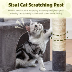 Taoqimiao MS043G teaser pole with lifelike mouse toy sparks hunting play