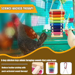 Tarandus bird toy bright colors stimulates curiosity and activity