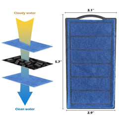 TARARIUM filter plate 4pc shows compatibility with WP-208H for reliable filtration.