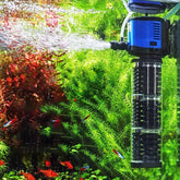 Tararium fish tank filter 400gph setup shows quick, tool-free installation for large aquariums.