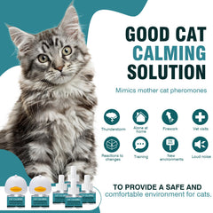 Taraxa Cat Calming Diffuser outlet-rotation enables flexible placement across outlets and rooms.