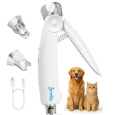 Taruphic 2-in-1 dog nail clippers close-up blades for smooth cuts at home.