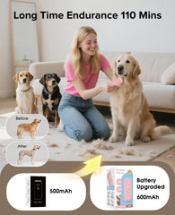 Tawiijou cordless clipper in hand for versatile grooming anywhere