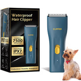 Tawiijou Pet Hair Clipper close-up of ceramic blade for skin-safe precision trimming