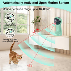 TBTeek motion-sensor feature activates upon movement for seamless engagement.