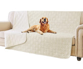 Funda impermeable Tcksstex para perro, vista frontal, protege muebles.