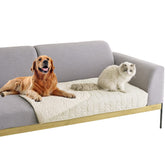 Tcksstex dog bed cover waterproof anti-slip 30x70 Ivory protects furniture from accidents