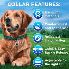 TECEUM collar extra soft padding provides comfortable neck support during adventures