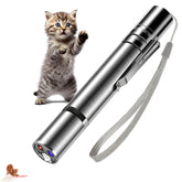 TEFIRE laser pointer front view shows a safe interactive cat toy for play.