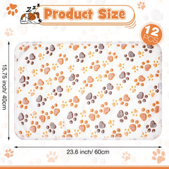 Tegeme soft-fluffy fleece blankets laid flat showing compact, portable packaging.