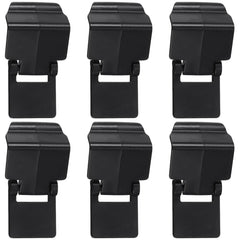 TEHAUX 6pcs lock buckles close-up showing secure reptile lid clips for durable enclosures.