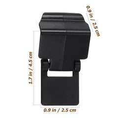 TEHAUX aquarium lid clips top view demonstrates easy install and secure top cover.