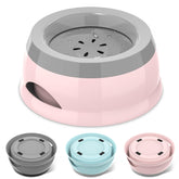 Tekcoo 25oz slow-drink dog water bowl emphasizes controlled sipping for small to medium pets.