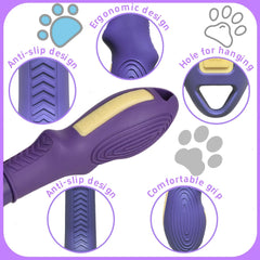 TemApex tear stain removal feature on fur close-up keeps coat clean.