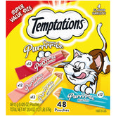 Temptations Creamy Puree beef liver tube close-up for irresistible flavor and real ingredients.
